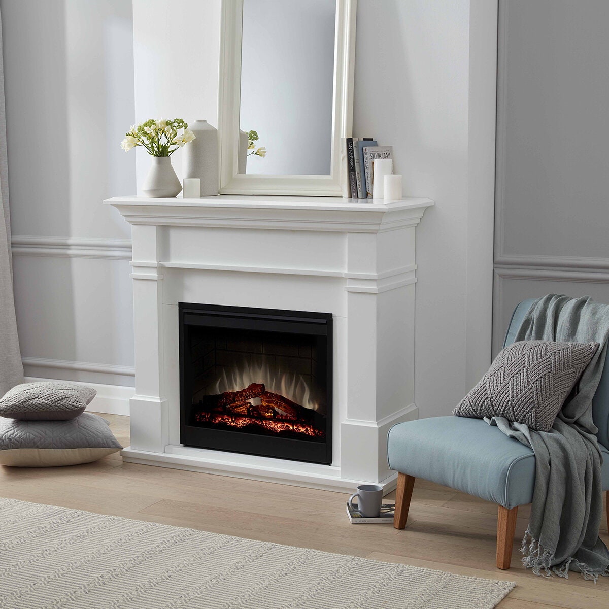 Dimplex 2kW Kenton Mantle with LED Fireplace Electric Heater KTN20-AU |  Appliances Online
