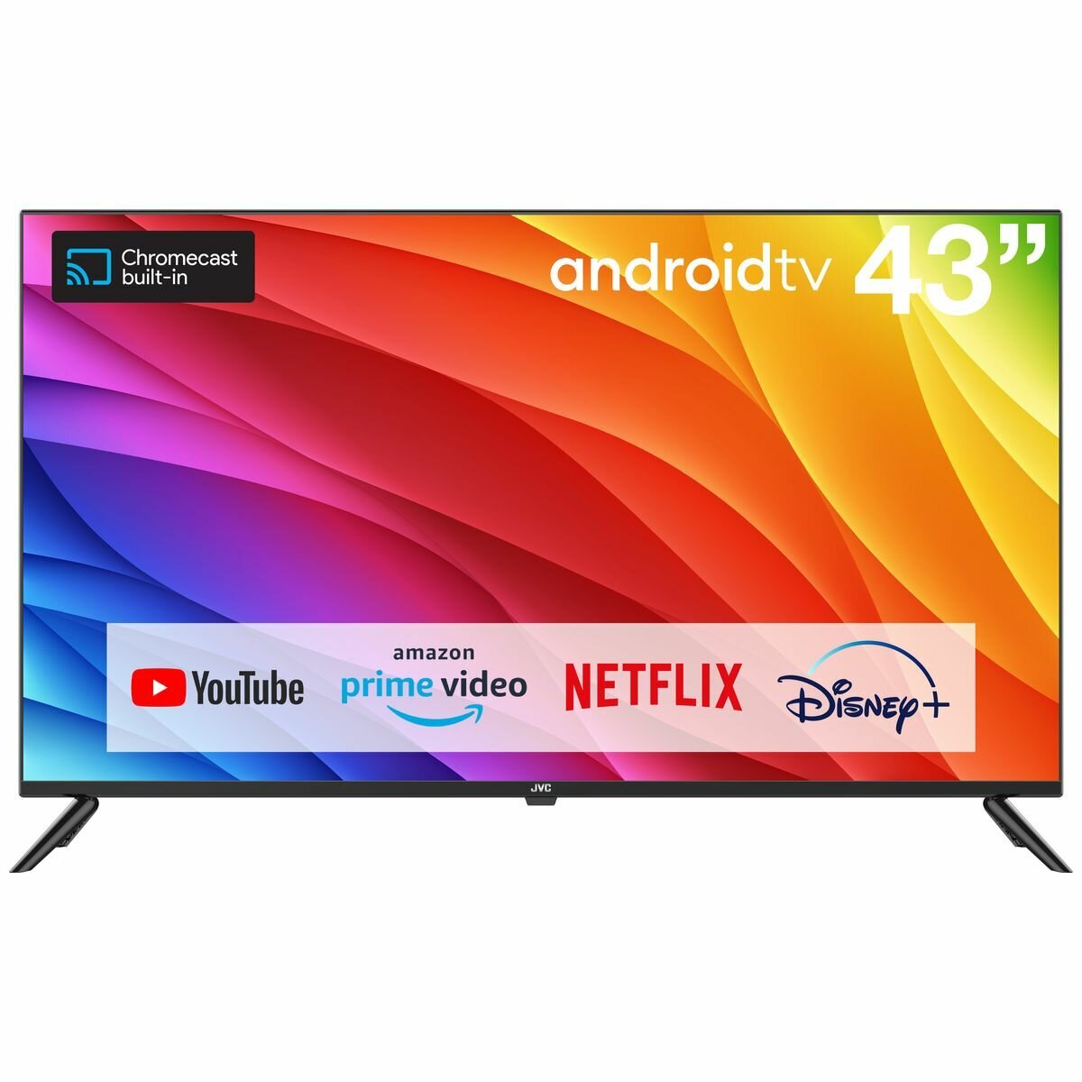 JVC 43 Inch 4K UHD Smart Android LED TV AV-H437115A11 hero image