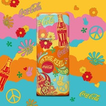 Smeg Unity Coca Cola FAB Fridge FAB28RDUN5AU hero image