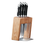 Scanpan Kalo 6 Piece Knife Block Set Oak 18176 hero image