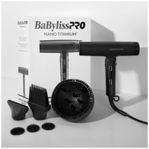 BaBylissPRO Nano Titanium Light Ionic High-Speed Dryer Black 900213 hero image