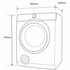 Electrolux 6kg Vented Dryer EDV605H3WB image NaN
