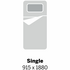 A.H. Beard Domino Sapporo Plush Single Mattress DOSAPPMSGL image NaN