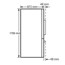 Samsung SRS580DHLS 580L Side By Side Fridge hero image
