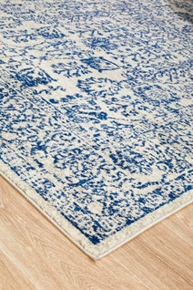 Rug Culture Evoke Large Blue Rug 290X200CM - EVO-256-BLUE-290X200 hero image