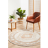 Rug Culture Mayfair Large Natural & Peach Rug 240X240CM - MAY-CAT-NAT-240X240 image NaN