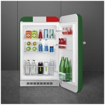 Smeg 50s Retro Style Happy Bar Fridge Right Hinge Italian Flag FAB10HRDIT6 hero image