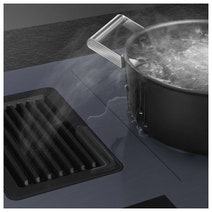 Smeg 83cm Linea Integrated Induction Cooktop Neptune Grey HOBD182DG hero image