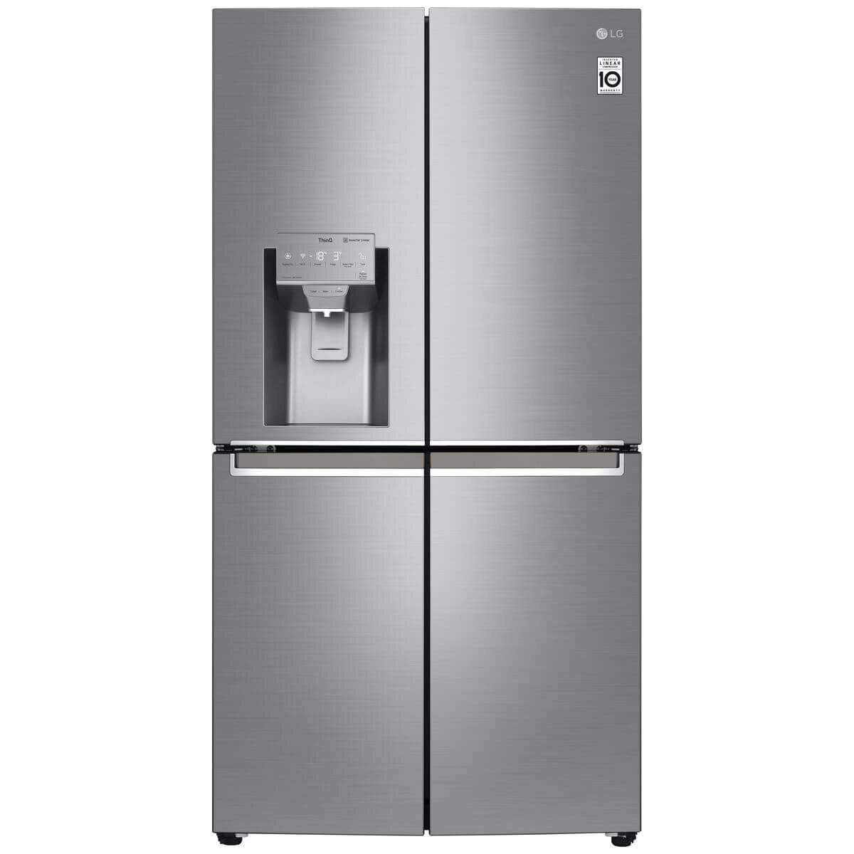 LG 637L French Door Fridge Stainless Steel GF-L706PL hero image