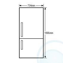 Fisher & Paykel E522BLE4 519L Bottom Mount Fridge hero image