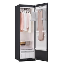 LG TrueSteam Styler Five Garment Drying Cabinet and Steamer Mirror Black SC5MBH hero image