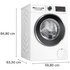 Bosch Series 6 10/5 kg Washer Dryer White WNA254U3AU image NaN