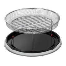Panasonic 34L 4-in-1 Air Fry Convection Stainless Steel Microwave NN-CD88QSQPQ hero image