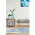 Rug Culture Evoke Large White Navy Rug 400X80CM - EVO-253-WNAV-400X80 image NaN