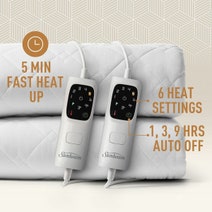 Sunbeam Sleep Perfect Quilted Anti Bacterial King Electric Blanket BLQ6471 hero image