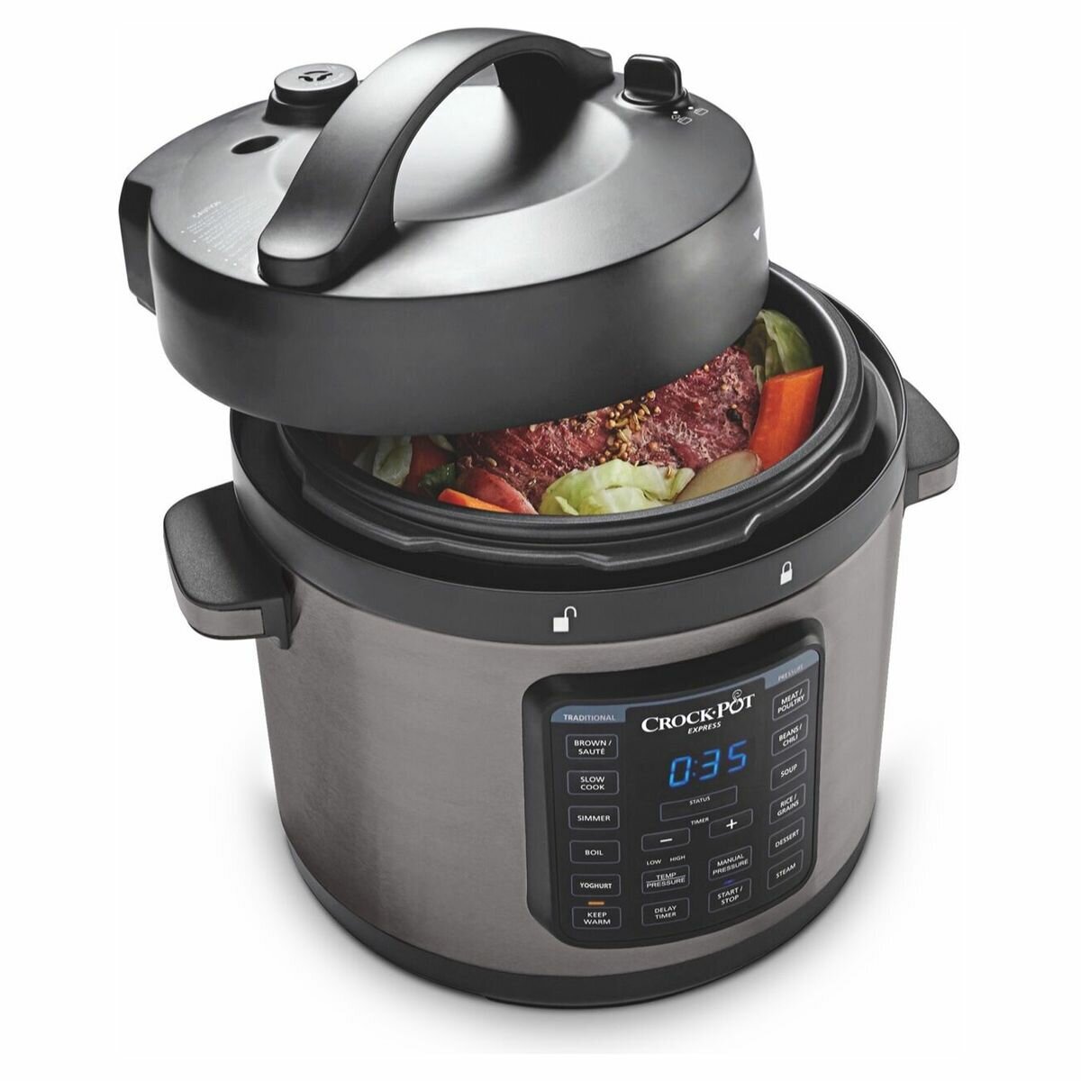 Crock-Pot Express Easy Release XL Pressure Multicooker CPE310 Showcases