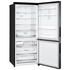 LG 420L Bottom Mount Fridge Matte Black GB-455MBL image NaN