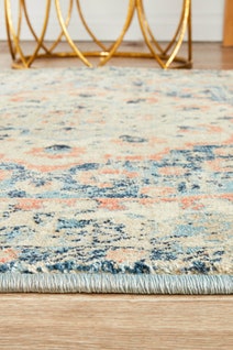 Rug Culture Odyssey Large Navy Multi-coloured Rug 400X80CM - ODY-150-NAVY-400X80 hero image