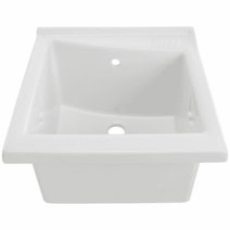 Turner Hastings Londri Fine Fireclay Inset Undermount Sink (no tap hole) 108640-NTH hero image