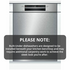 Bosch 60cm Series 4 Built Under Stainless Steel Dishwasher SMU4HVS01A image NaN