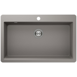 Abey Schock Virtus Large Bowl Sink Concrete Grey VN-100XLC hero image