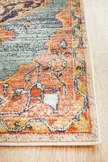 Rug Culture Legacy Medium Multi-coloured Rug 300X80CM - LEG-862-RUST-300X80 hero image