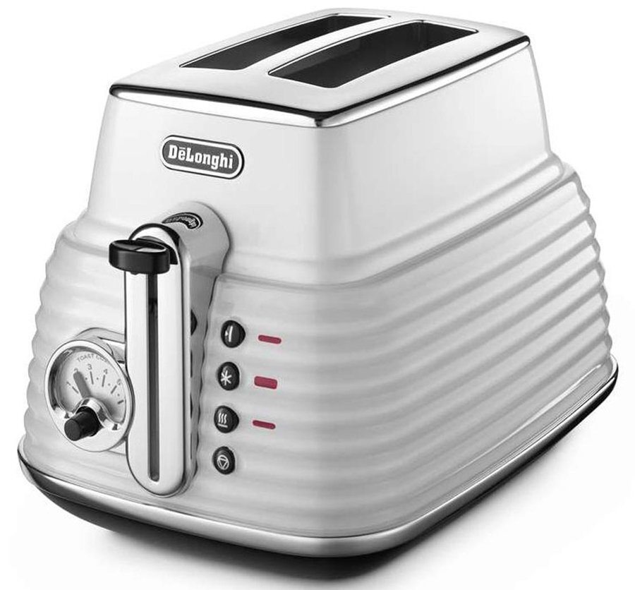 Delonghi CTZ2003W KBZ2001W Scultura Toaster and Scultura Kettle Pack Appliances Online