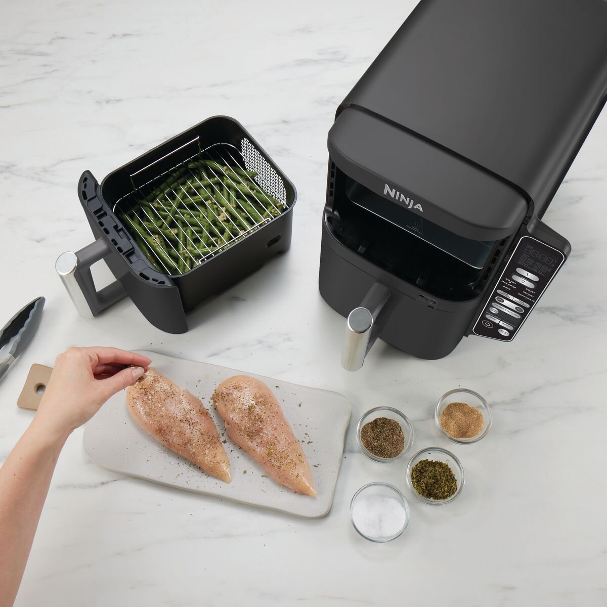 Ninja DoubleStack XXXL 9.5L Smart 2 Drawer Air Fryer SL451 hero image