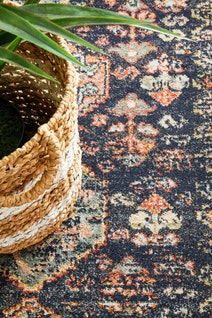 Rug Culture Legacy Medium Multi-coloured Rug 300X80CM - LEG-854-NAVY-300X80 hero image
