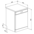 Smeg DWA6214S2 Freestanding Dishwasher image NaN