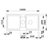 Blanco Adira 6S Single Bowl Sink with Additional Bowl and Left Hand Drainer Black  528133 image NaN