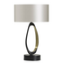 CTO Lighting Stella Table Light - Dove Grey Silk Shade STETAOBZSBDG image NaN