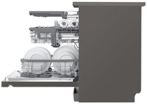 LG 60cm 15 Place QuadWash Dishwasher in Black Stainless Finish with TrueSteam XD3A25BS hero image