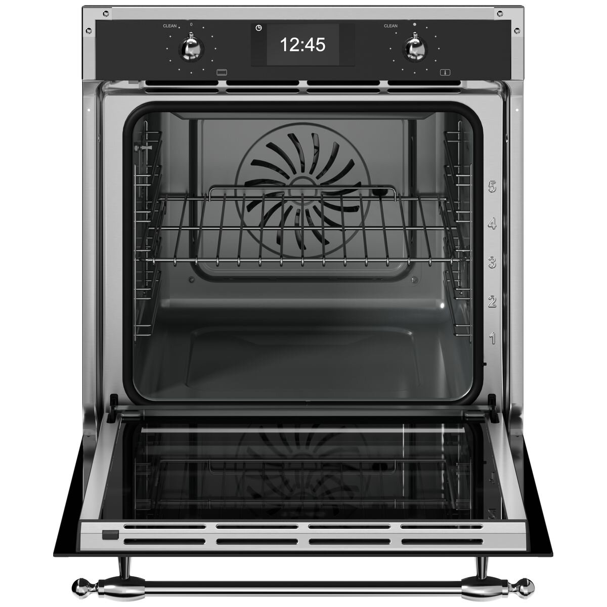 Bertazzoni 60cm Heritage Series Pyrolytic Built-In Oven with Total Steam F6011HERVPTNE hero image