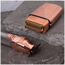 BaBylissPRO Duo Double Foil Shaver & Outliner Trimmer Rose Gold 900863 hero image