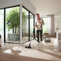 Miele Guard L1 Comfort XL Bagged Vacuum Cleaner,-Titanium Pearl Finish-12697000 hero image