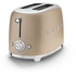 Smeg 50s Retro Style 2 Slice Toaster Matte Champagne TSF01CHMAU image NaN