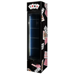 Schmick 160L Playing Cards Skinny Upright Bar Fridge SS-P160FA-PC hero image