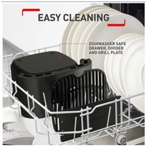 Tefal Air Fryer 6.9L Easy Fry & Grill 2 in 1 XXL FlexCook Black EY8018 hero image