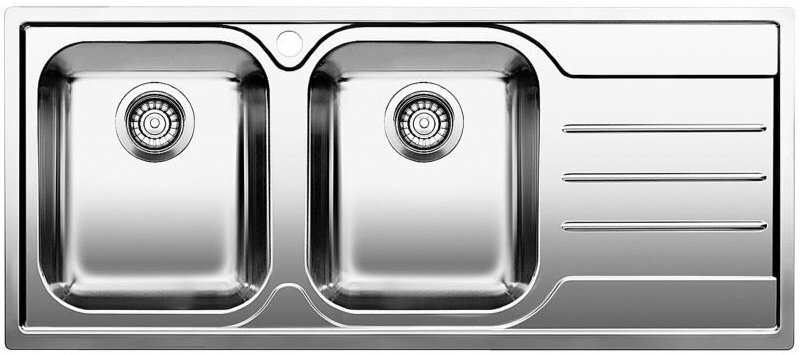 Blanco MEDIAN8SLIFK5 Median Double Bowl Right Hand Drainer Sink hero image