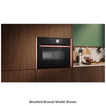 NEFF 45cm Pyrolytic Compact Oven with Microwave Deep Black C29MY7MY0-DB hero image