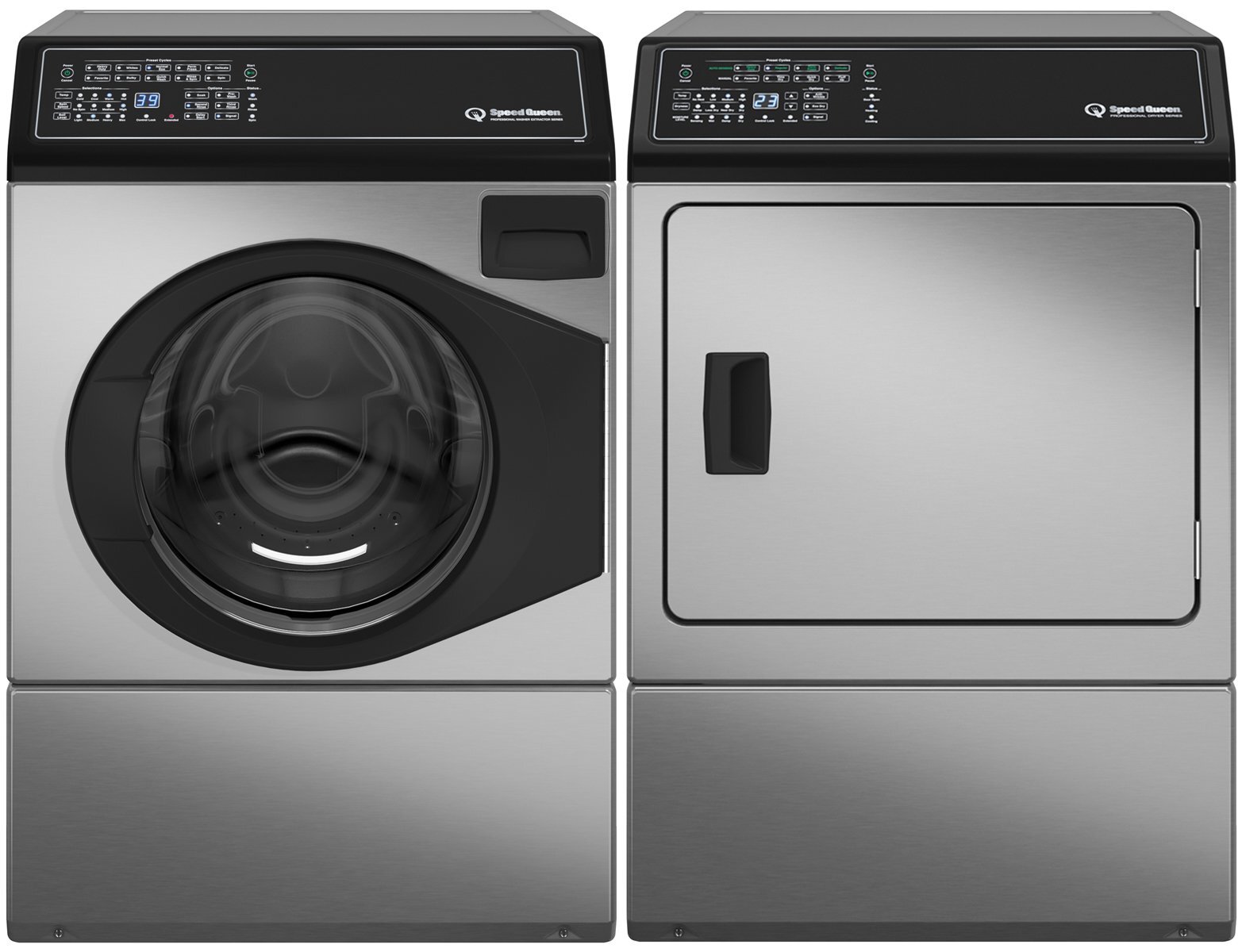 Natural gas washer and clearance dryer