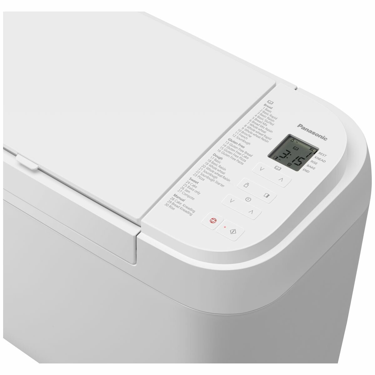 Panasonic Automatic Bread Maker with Fruit & Nut Dispenser White SD-R2530WST hero image