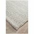 Rug Culture Helena Woven Wool Rug Grey White 280x190cm STUD-321-SIL-280190 image NaN