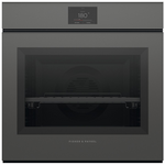 Fisher Paykel 60cm Series 9 Minimal Handleless Pyrolytic Oven-Grey Glass OB60SMPTNG1 hero image