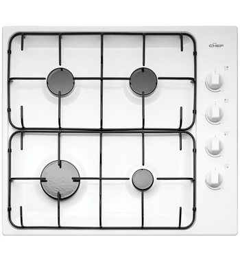 Chef GHC607W 60cm Natural Gas Cooktop product image