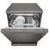 LG 60cm 15 Place QuadWash Dishwasher in Black Stainless Finish with TrueSteam XD3A25BS image NaN
