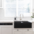 Turner Hastings Novi 85 X 46 Fine Fireclay Double Bowl Butler Sink Matte Black NO85FS-MB image NaN