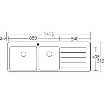 Oliveri Sonetto Sink Pack SN1011PACK hero image