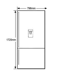 Electrolux EBE5367SA 528L Bottom Mount Fridge hero image